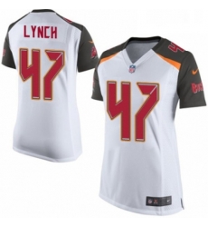 Womens Nike Tampa Bay Buccaneers 47 John Lynch Game White NFL Jersey