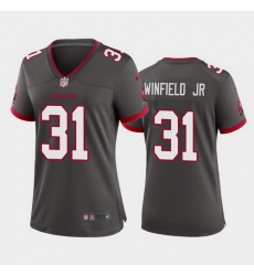 women antoine winfield jr. tampa bay buccaneers pewter alternate game jersey 