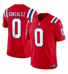 Men New England Patriots 0 Christian Gonzalez Red 2026 F U S E Vapor Limited Stitched Football Jersey Men New England Patriots 0 Christian Gonzalez Red 2026 F U S E Vapor Limited Stitched Football Jersey