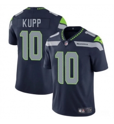 Men Seattle Seahawks 10 Cooper Kupp Navy 2024 Vapor Limited Stitched Football Jersey