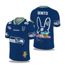 Men Seattle Seahawks 2025 2026 Bowl LX Print Jersey Men Seattle Seahawks 2025 2026 Bowl LX Print Jersey