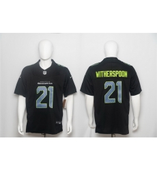 Men Seattle Seahawks 21 Devon Witherspoon Black 2026 F U S E Vapor Untouchable Limited Stitched Football Jersey Men Seattle Seahawks 21 Devon Witherspoon Black 2026 F U S E Vapor Untouchable Limited Stitched Football Jersey