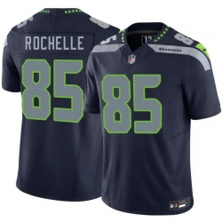 Men Seattle Seahawks  85 Rashad Rochelle Navy 2026 Draft F U S E  Vapor Untouchable Limited Stitched Football Jersey
