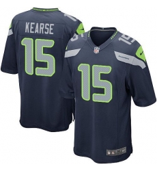 Nike Seahawks #15 Jermaine Kearse Steel Blue Team Color Youth Stitched NFL Elite Jersey