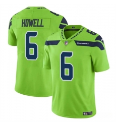 Youth Seattle Seahawks 6 Sam Howell Green Vapor Limited Stitched Football Jersey