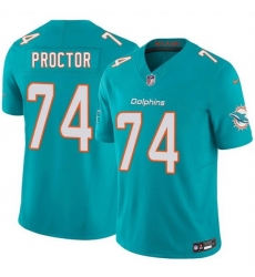 Men Miami Dolphins 74 Kayden Proctor Aqua 2026 Draft F U S E Vapor Limited Stitched Football Jersey Men Miami Dolphins 74 Kayden Proctor Aqua 2026 Draft F U S E Vapor Limited Stitched Football Jersey