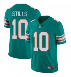 Youth Nike Miami Dolphins 10 Kenny Stills Elite Aqua Green Alternate NFL Jersey