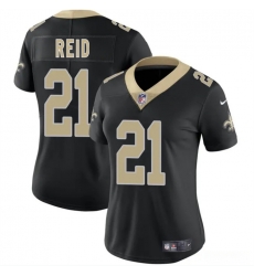 Women New Orleans Saints 21 Justin Reid Black 2025 Vapor Stitched Game Jersey Women New Orleans Saints 21 Justin Reid Black 2025 Vapor Stitched Game Jersey