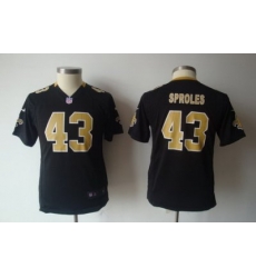 Youth Nike New Orleans Saints #43 Darren Sproles black Jerseys Youth Nike New Orleans Saints #43 Darren Sproles black Jerseys