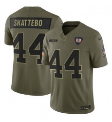 Men New York Giants 44 Cam Skattebo Olive 2025 F U S E Salute to Service Limited Stitched Football Jersey Men New York Giants 44 Cam Skattebo Olive 2025 F U S E Salute to Service Limited Stitched Football Jersey