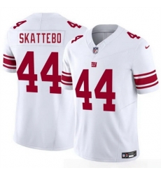 Men New York Giants 44 Cam Skattebo White 2025 Draft F U S E Vapor Untouchable Limited Stitched Jersey Men New York Giants 44 Cam Skattebo White 2025 Draft F U S E Vapor Untouchable Limited Stitched Jersey