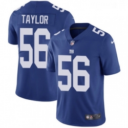 Youth Nike New York Giants 56 Lawrence Taylor Elite Royal Blue Team Color NFL Jersey