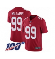 Youth Nike New York Giants 99 Leonard Williams Red Vapor Untouchable Limited Jersey