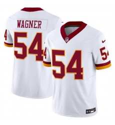 Men Washington Commanders 54 Bobby Wagner White 2025 F U S E Throwback Vapor Limited Stitched Football Jersey Men Washington Commanders 54 Bobby Wagner White 2025 F U S E Throwback Vapor Limited Stitched Football Jersey