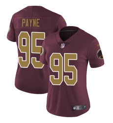 Nike Redskins #95 Da Ron Payne Burgundy Red Alternate Womens Stitched NFL Vapor Untouchable Limited Jersey Nike Redskins #95 Da Ron Payne Burgundy Red Alternate Womens Stitched NFL Vapor Untouchable Limited Jersey