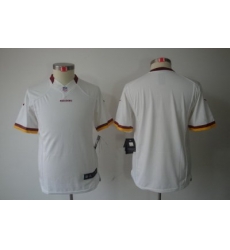 Nike Youth Washington RedSkins Blank White Color[Youth Limited Jerseys]