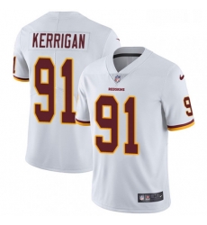 Youth Nike Washington Redskins 91 Ryan Kerrigan White Vapor Untouchable Limited Player NFL Jersey