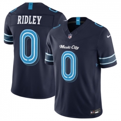 Men Tennessee Titans  0 Calvin Ridley Navy 2026 F U S E   Music City  Rivalries Collection Limited Stitched Football Jersey