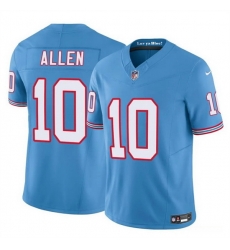 Men Tennessee Titans 10 Brandon Allen Blue 2025 F U S E Throwback Vapor Limited Stitched Football Jersey Men Tennessee Titans 10 Brandon Allen Blue 2025 F U S E Throwback Vapor Limited Stitched Football Jersey