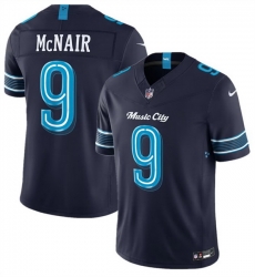 Men Tennessee Titans 9 Steve McNair Navy 2026 F U S E Music City Rivalries Collection Limited Stitched Football Jersey Men Tennessee Titans 9 Steve McNair Navy 2026 F U S E Music City Rivalries Collection Limited Stitched Football Jersey