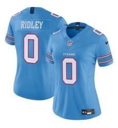 Women Tennessee Titans 0 Calvin Ridley Light Blue 2026 F U S E Vapor Limited Stitched Football Jersey Women Tennessee Titans 0 Calvin Ridley Light Blue 2026 F U S E Vapor Limited Stitched Football Jersey