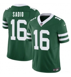 Men New York Jets 16 Kenyon Sadiq Green 2026 Draft F U S E Vapor Untouchable Limited Stitched Jersey Men New York Jets 16 Kenyon Sadiq Green 2026 Draft F U S E Vapor Untouchable Limited Stitched Jersey