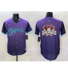 Men Arizona Diamondbacks Team Big Logo Purple 2025 City Connect Limited Stitched Baseball Jersey Men Arizona Diamondbacks Team Big Logo Purple 2025 City Connect Limited Stitched Baseball Jersey
