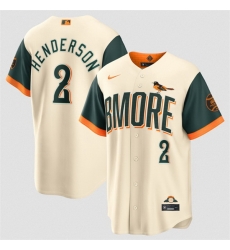 Men Baltimore Orioles 2 Gunnar Henderson Natural 2026 City Connect Stadium Stitched Baseball Jersey Men Baltimore Orioles 2 Gunnar Henderson Natural 2026 City Connect Stadium Stitched Baseball Jersey