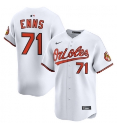 Men Baltimore Orioles Nike Home Limited Jersey White Enns Dietrich 71 Men Baltimore Orioles Nike Home Limited Jersey White Enns Dietrich 71