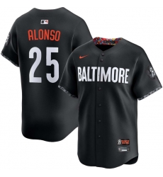 Men Pete Alonso #25 Baltimore Orioles City Connect Limited Stitched Jersey Men Pete Alonso #25 Baltimore Orioles City Connect Limited Stitched Jersey
