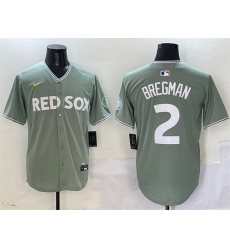Men Boston Red Sox 2 Alex Bregman Green 2025 City Connect Limited Stitched Baseball Jersey Men Boston Red Sox 2 Alex Bregman Green 2025 City Connect Limited Stitched Baseball Jersey