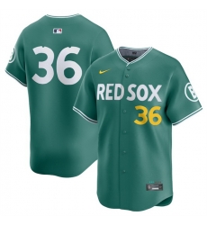Men Boston Red Sox 36 Triston Casas Green 2025 City Connect Limited Stitched Baseball Jersey