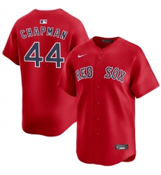Men Boston Red Sox 44 Aroldis Chapman Red 2025 Alternate Limited Stitched Baseball Jersey