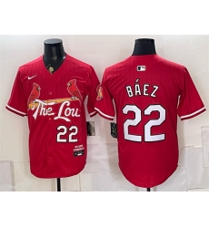 Men St Louis Cardinals 22 Joshua Baez Red 2024 City Connect Stitched Baseball Jersey Men St Louis Cardinals 22 Joshua Baez Red 2024 City Connect Stitched Baseball Jersey