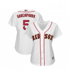 Womens Boston Red Sox 5 Nomar Garciaparra Authentic White 2019 Gold Program Cool Base Baseball Jersey Womens Boston Red Sox 5 Nomar Garciaparra Authentic White 2019 Gold Program Cool Base Baseball Jersey