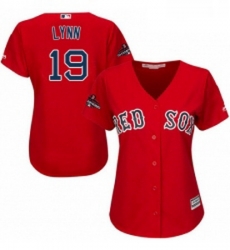 Womens Majestic Boston Red Sox 19 Fred Lynn Authentic Red Alternate Home 2018 World Series Champions MLB Jersey Womens Majestic Boston Red Sox 19 Fred Lynn Authentic Red Alternate Home 2018 World Series Champions MLB Jersey