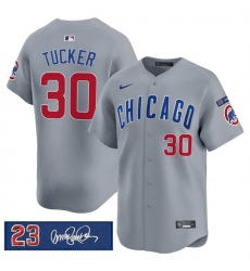 Men Chicago Cubs 27 Seiya Suzuki Gray 27Ryne Sandberg Tribute 27 Vapor Limited V3 Stitched Baseball Jersey Men Chicago Cubs 27 Seiya Suzuki Gray 27Ryne Sandberg Tribute 27 Vapor Limited V3 Stitched Baseball Jersey