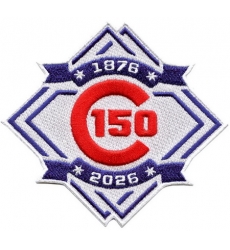 Women  Chicago Cubs 150 Anniversary Patch Biaog