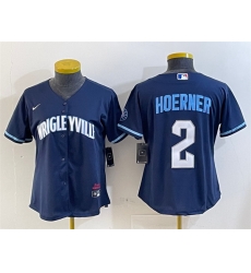 Youth Chicago Cubs 2 Nico Hoerner Navy City Connect Stitched Jersey Youth Chicago Cubs 2 Nico Hoerner Navy City Connect Stitched Jersey
