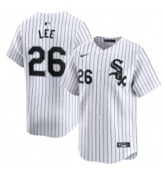 Men Chicago White Sox 26 Korey Lee White 2024 Home Limited Stitched Baseball Jersey