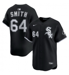 Men Chicago White Sox Nike Black Alternate Limited Jersey Smith Shane 64 Men Chicago White Sox Nike Black Alternate Limited Jersey Smith Shane 64