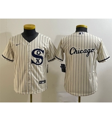 Youth Chicago White Sox Cream Team Big Logo Stitched Jersey 02 Youth Chicago White Sox Cream Team Big Logo Stitched Jersey 02