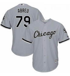 Youth Majestic Chicago White Sox 79 Jose Abreu Replica Grey Road Cool Base MLB Jersey Youth Majestic Chicago White Sox 79 Jose Abreu Replica Grey Road Cool Base MLB Jersey