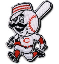 Women Cincinnati Reds Running Man Patch Biaog Women Cincinnati Reds Running Man Patch Biaog