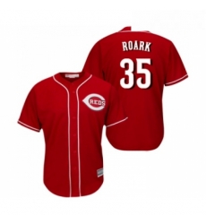 Youth Cincinnati Reds 35 Tanner Roark Replica Red Alternate Cool Base Baseball Jersey 