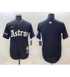 Men Houston Astros Blank Black Gothic 27Houston Born Barrio Raised 27 Limited Stitched Baseball Jersey Men Houston Astros Blank Black Gothic 27Houston Born Barrio Raised 27 Limited Stitched Baseball Jersey