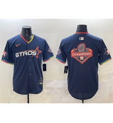 Men Houston Astros Team Big Logo Navy 2025 City Connect With Texas Patch Limited Stitched Baseball Jersey 004 Men Houston Astros Team Big Logo Navy 2025 City Connect With Texas Patch Limited Stitched Baseball Jersey 004