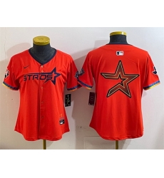 Youth Houston Astros Team Big Logo Orange 2025 City Connect With Texas Patch Limited Stitched Baseball Jersey 003 Youth Houston Astros Team Big Logo Orange 2025 City Connect With Texas Patch Limited Stitched Baseball Jersey 003