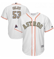Youth Majestic Houston Astros 53 Ken Giles Authentic White 2018 Gold Program Cool Base MLB Jersey Youth Majestic Houston Astros 53 Ken Giles Authentic White 2018 Gold Program Cool Base MLB Jersey