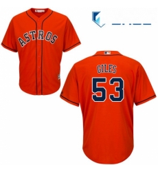 Youth Majestic Houston Astros 53 Ken Giles Replica Orange Alternate Cool Base MLB Jersey Youth Majestic Houston Astros 53 Ken Giles Replica Orange Alternate Cool Base MLB Jersey